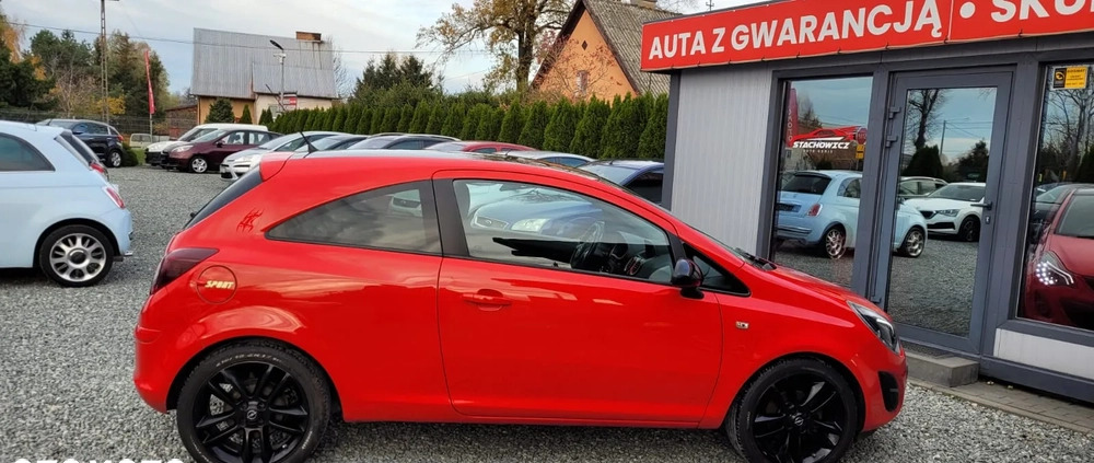 Opel Corsa cena 20900 przebieg: 182400, rok produkcji 2013 z Nowy Targ małe 277